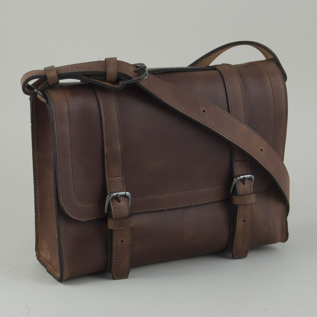 Small Satchel - Handmade Leather - Henry Tomkins